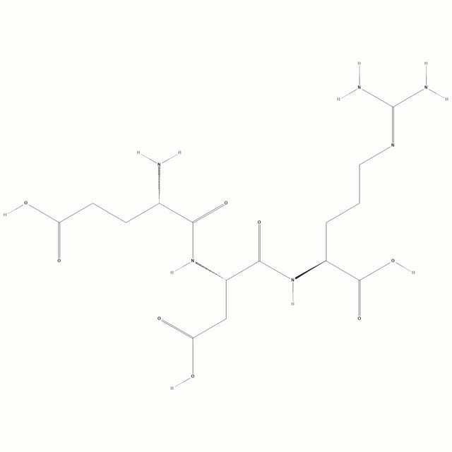 Pinealon molecular structure, a synthetic tripeptide research compound
