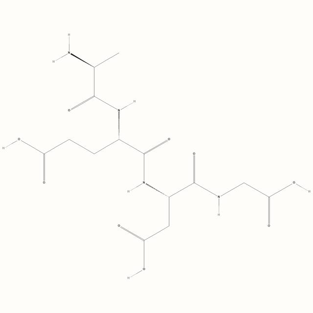 Epitalon molecular structure, a synthetic tetrapeptide research compound