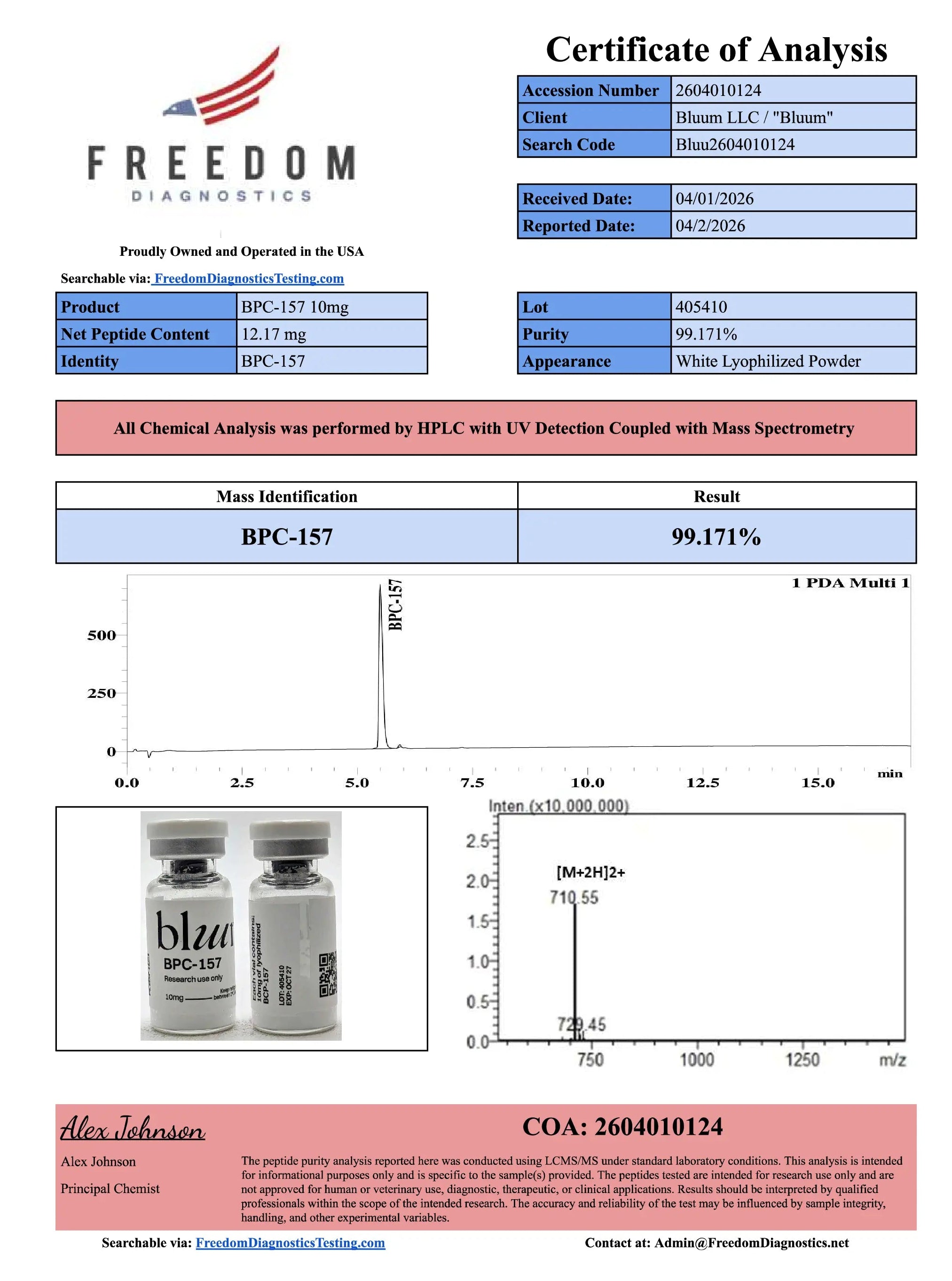 Buy BPC-157 5mg & 10mg Peptide Online | 99% Purity | Free Shipping