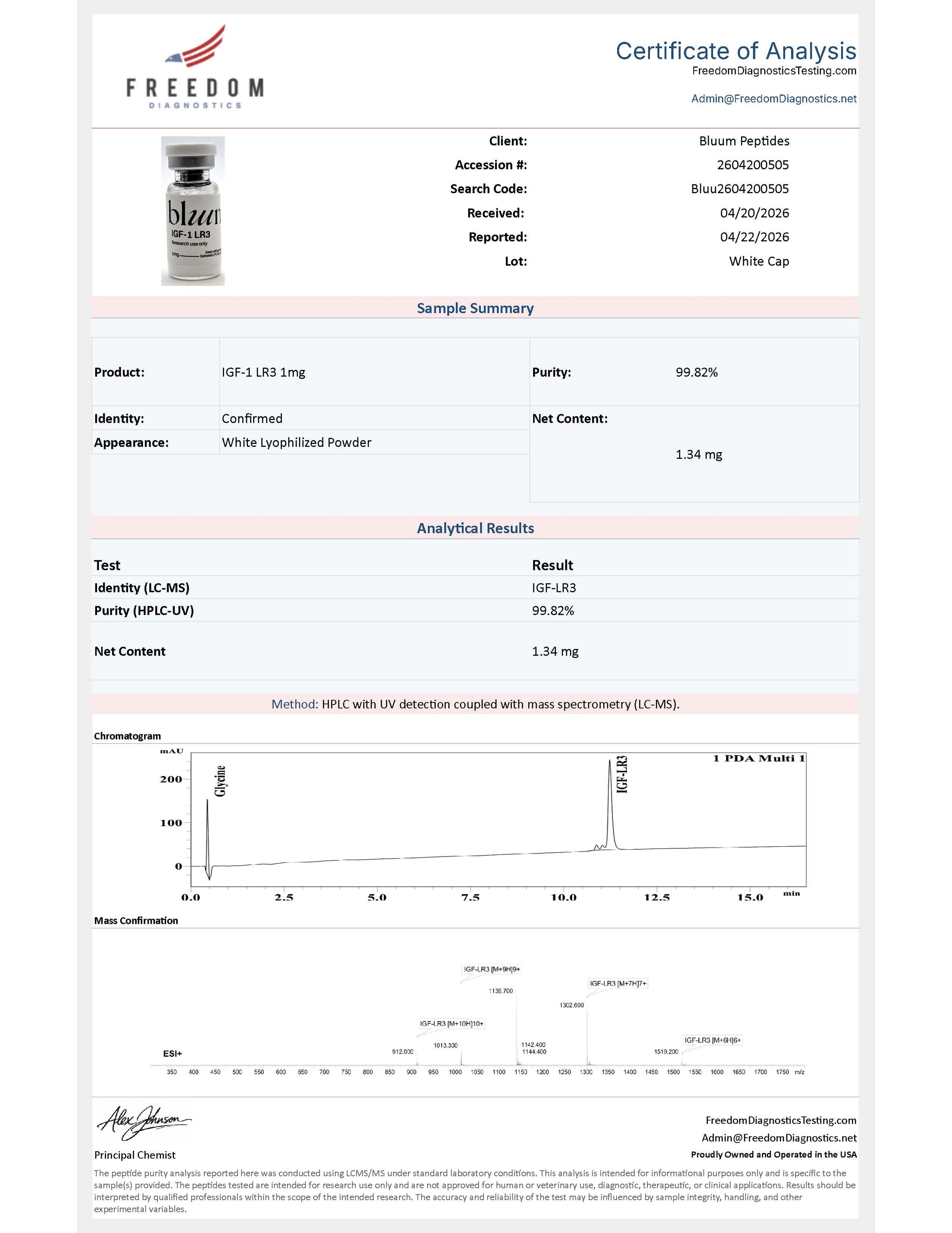 Buy IGF-1 LR3 Peptide | 99% Purity | Free USA Shipping Buy IGF-1 LR3 Peptide | 99% Purity | Free USA Shipping